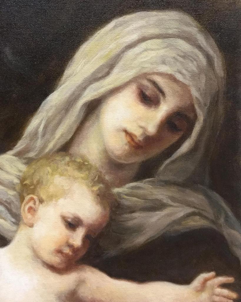 Bouguereau Study 12"x9" oil Bouguereau Study by Gloria Chow