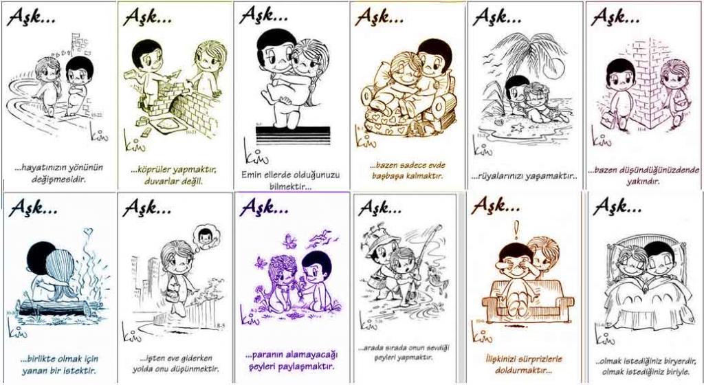 Ask, sevgi, mutluluk