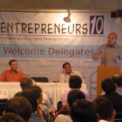 Sushil Handa at Entrepreneurs 10 Forum
