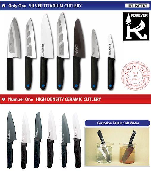 Ceramic | Titanium Knives