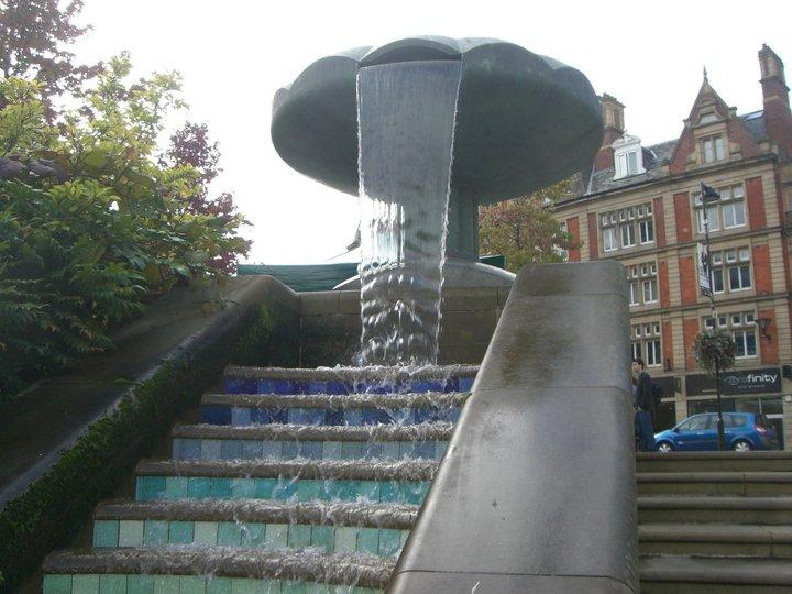 Town Hall Fountain Feature