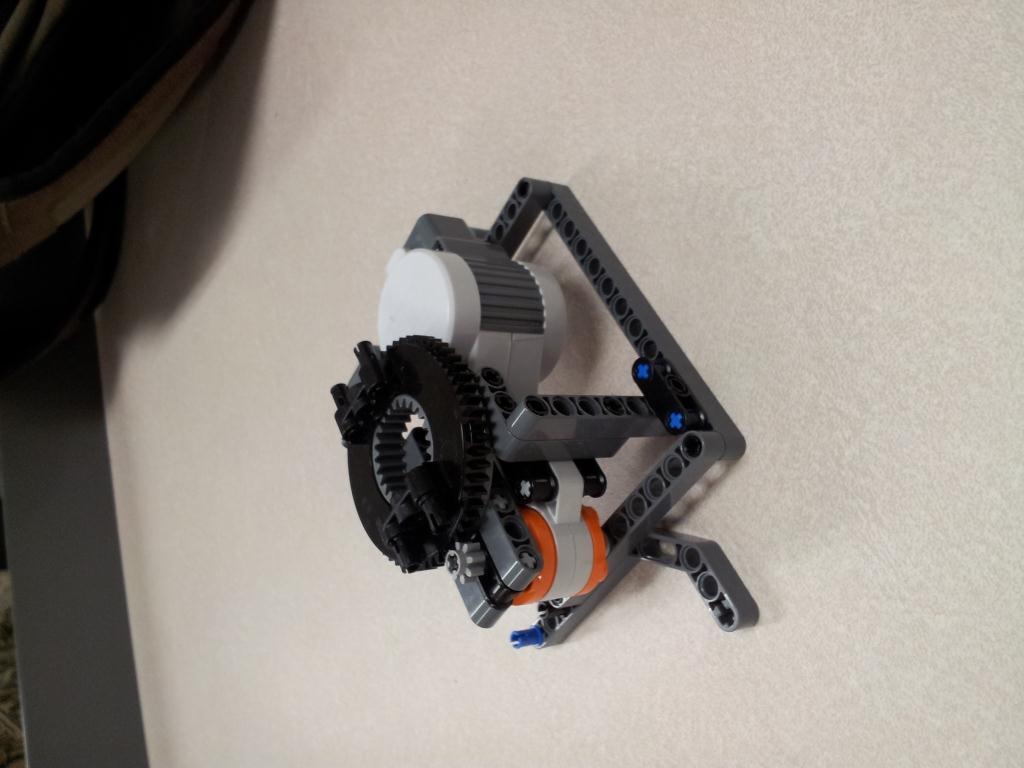 Base of the robot arm. Base of the robot arm.