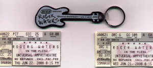 Ticket Stubs and Keychain