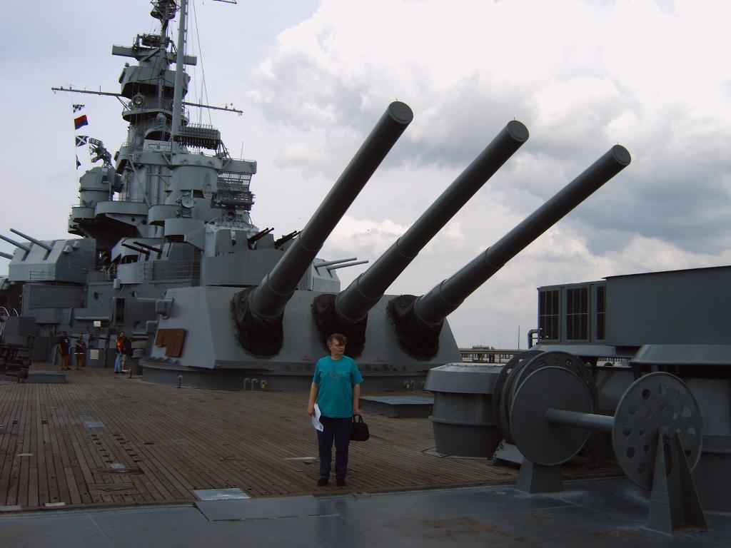 A WWll Museum Ship In Mobile Alabama