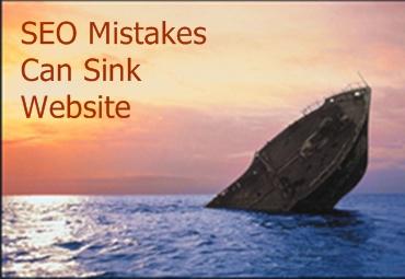 SEO mistakes can sink your website by florida seo