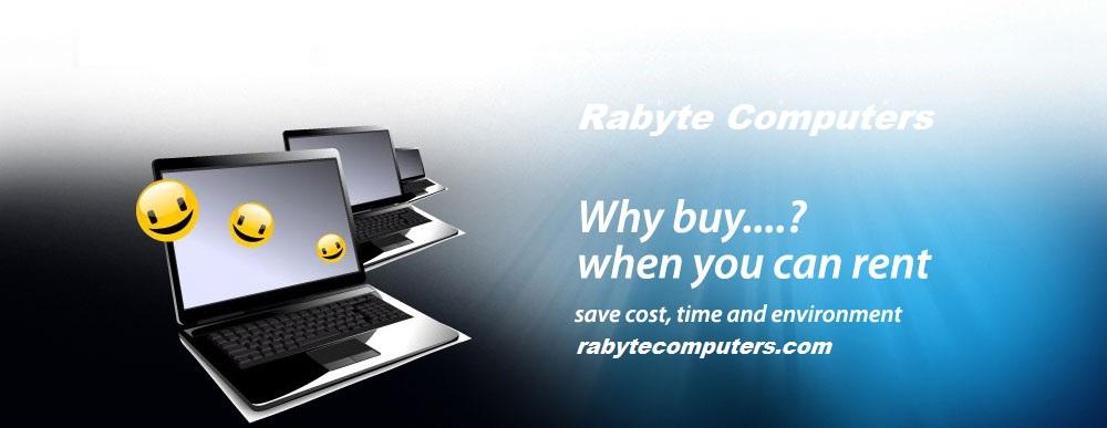 Rabyte Computers & Peripheralsis a Delhi based company offering the Computers & Peripherals rental services from long time. We are engaged in providing Computer, PC, Laptops to all the sectors and institutions. 