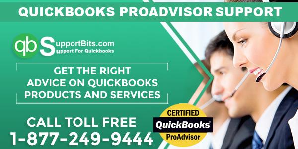 QuickBooks Proadvisor support 