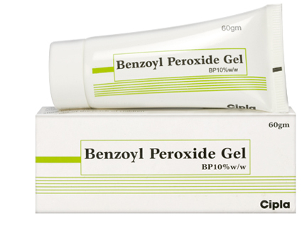benzoyl peroxide lotions