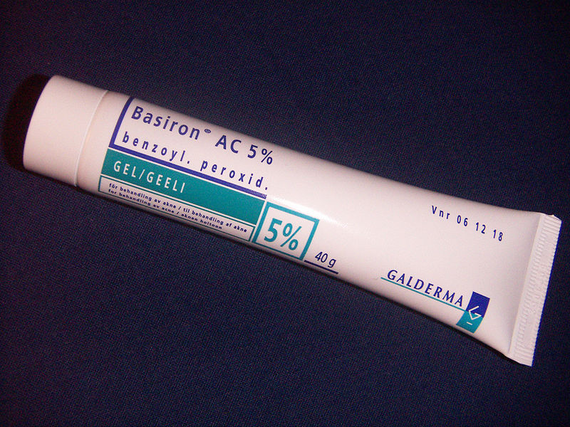 lotion containing benzoyl peroxide